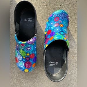 Dansko Blue and colorful- NIB-40
